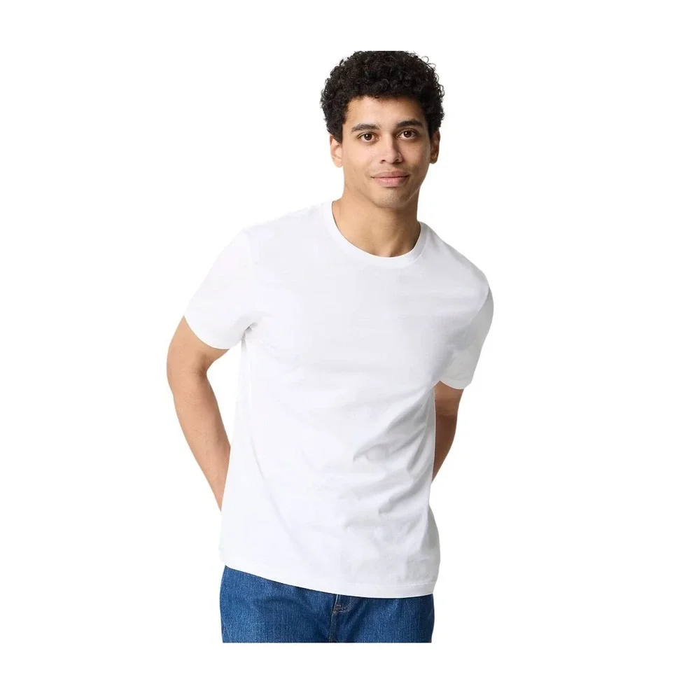J Crew Washed Tee White 100% Cotton Knit Short Sleeve Crewneck S